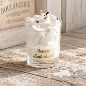 MINI BOUGIE 90 g LAIT CHAUD