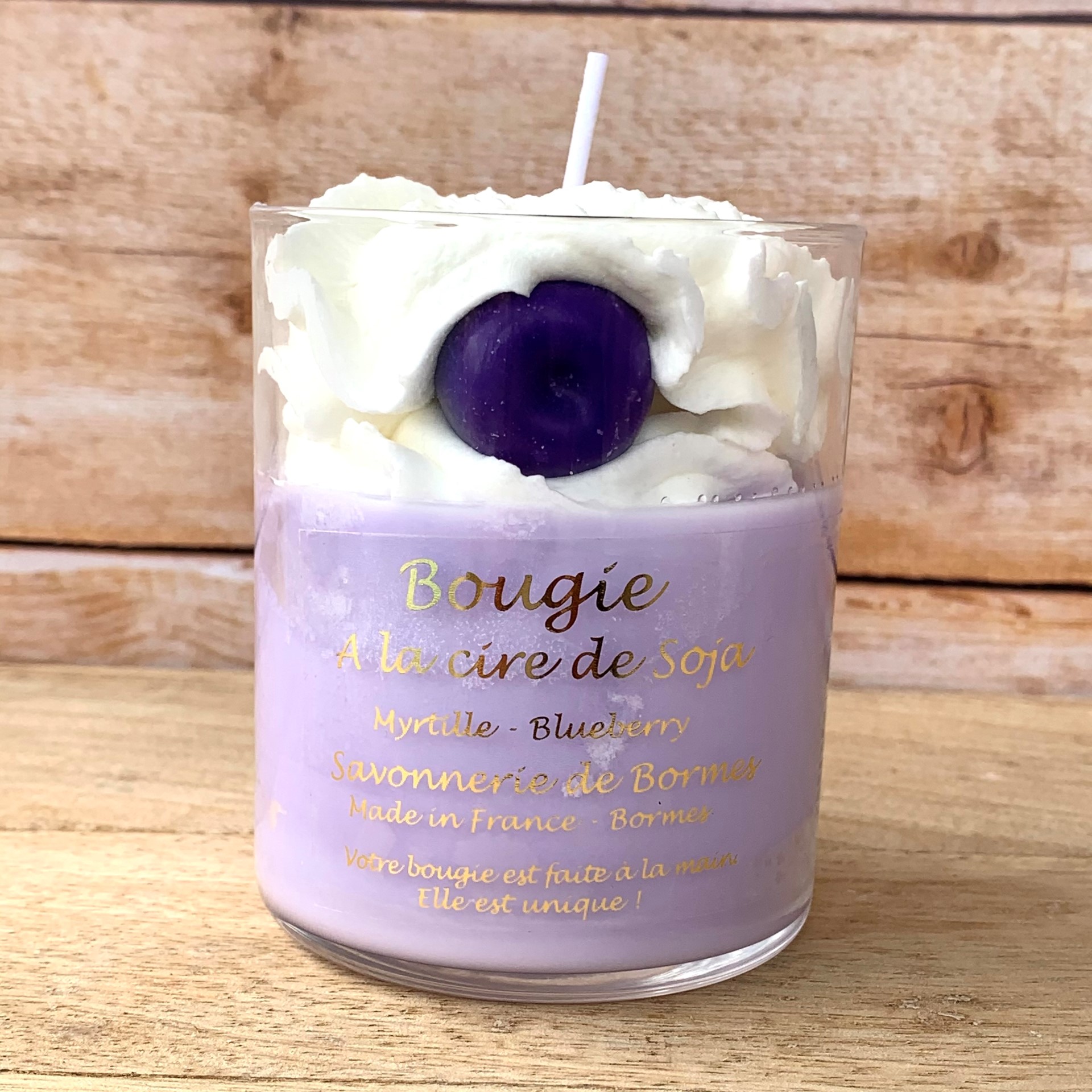 Bougie message Veux-tu être ma marraine? 70g - atelier-savonnerie