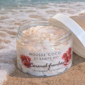 Mousse COCO KARITE BIO 90g FRAMBOISE CARAMEL