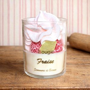 Bougie Chantilly 170 g FRAISE