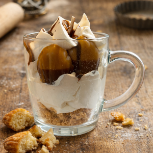 Bougie GRANDE TASSE MADELEINE dimensions tasse vide H 9.5 cm diamètre 8.5 cm