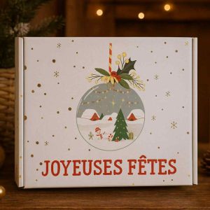 Coffret vide Grand Modèle 24 x 22 x 9  décors aléatoires
