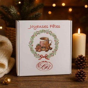 Coffret vide Modèle Moyen 21 x 16 x 9  décors aléatoires