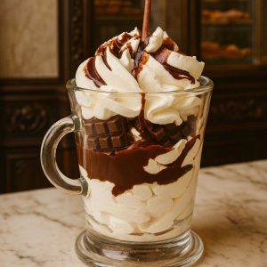 Bougie tasse CHOCOLAT