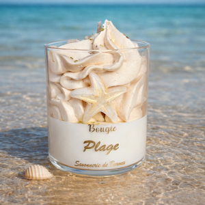 Bougie chantilly 170g JOUR DE PLAGE