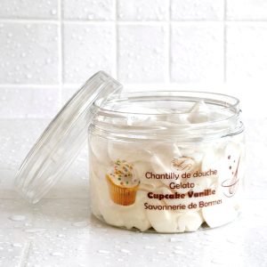 GELATO Chantilly de douche et bain CUP CAKE VANILLE 100 g