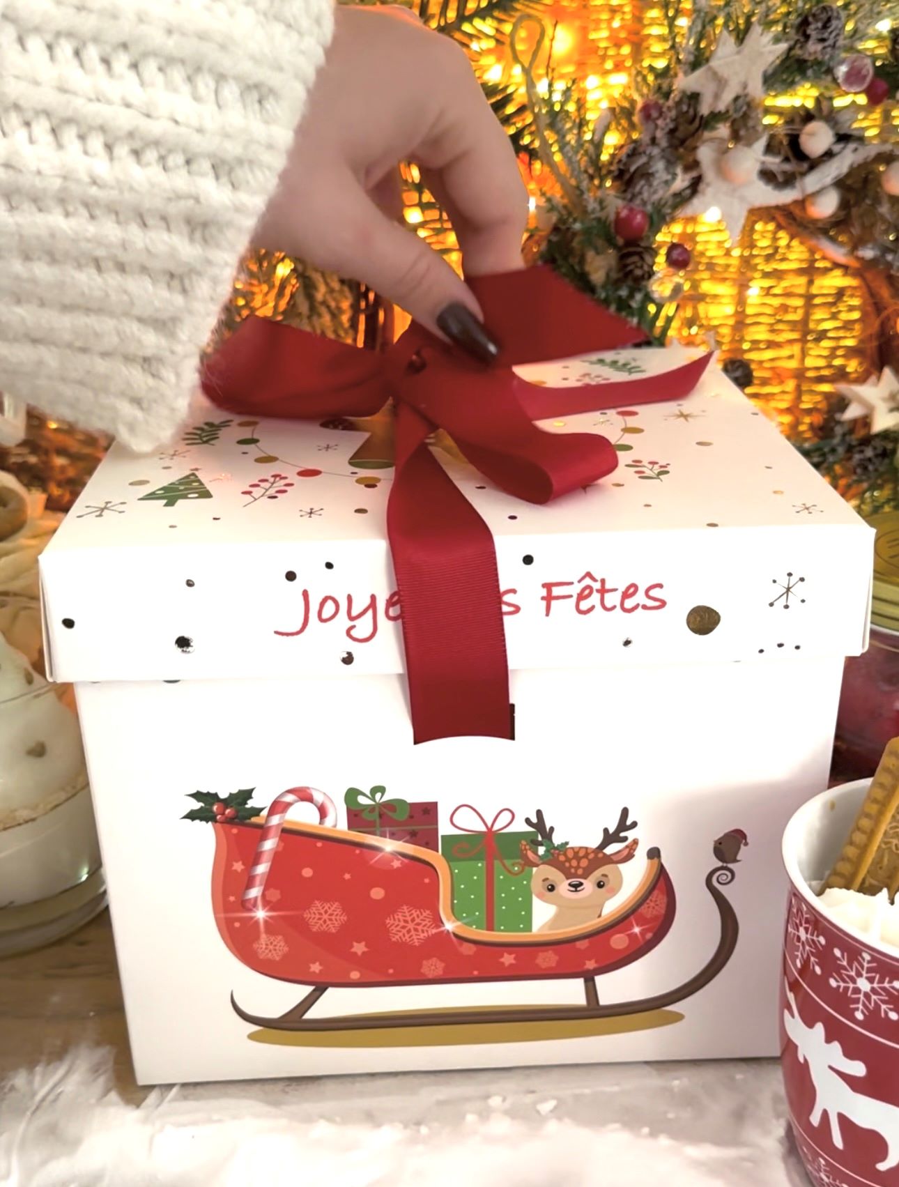Pochette Cadeau Noël VIDE - Savonnerie de Bormes