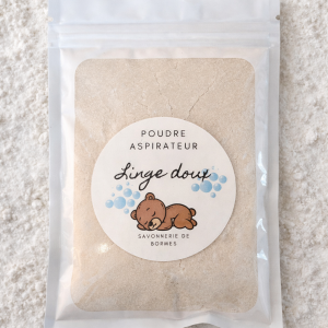 POUDRE D'ASPIRATEUR LINGE DOUX 100 g