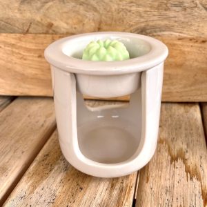 Brûle parfum cuvette blanc