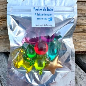 Assortiment de 8 PERLES DE BAIN (1)