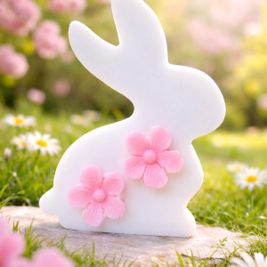 Savon GRAND LAPIN FLEURI