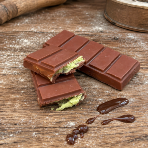 Tablette savon CHOCOLAT-PISTACHE 65g