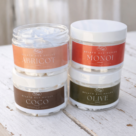 Chantilly de douche visage et corps soin aux huiles