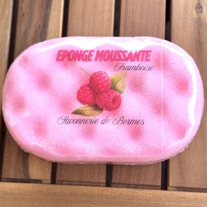 Eponge moussante FRAMBOISE
