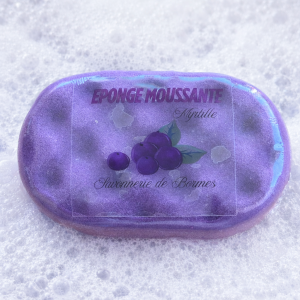 Eponge moussante MYRTILLE