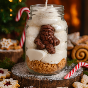 Bougie jar CHOCOLAT CHAUD