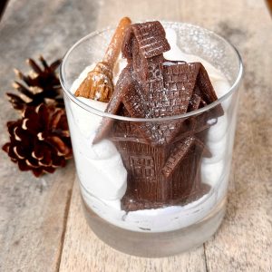 Bougie grand verre MAISON HANTEE