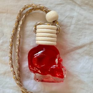 Parfum de voiture tête de mort SANG DE DRAGON