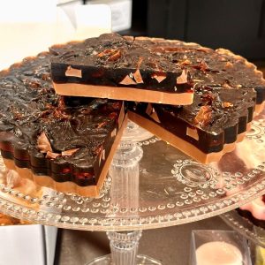 Tarte Part de 100 g CARAMEL CHOCOLAT