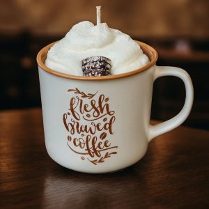Bougie A MUG DE NOEL CHOCO CARAMEL