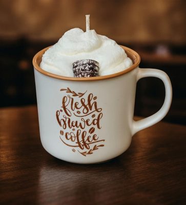 Bougie A MUG DE NOEL CHOCO CARAMEL