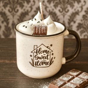 Bougie A MUG DE NOEL CHOCO CARAMEL