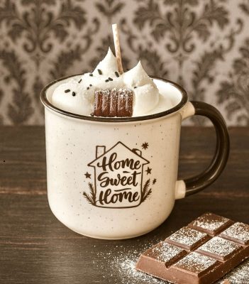 Bougie A MUG DE NOEL CHOCO CARAMEL