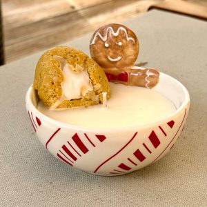 Bougie A MUG BOL BISCUIT DE NOËL