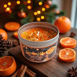 PEAU D'ÂNE - Bougie Prismea cannelle orange