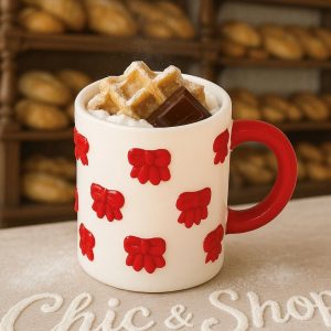 Bougie A MUG NOEL GAUFRE CHOCO