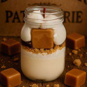 Bougie Jar CARAMEL BEURRE SALE 320g