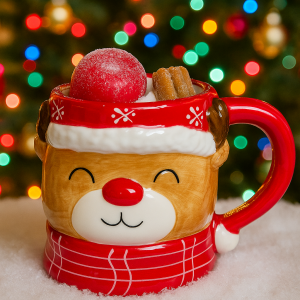 Bougie A Noël POMME CANNELLE