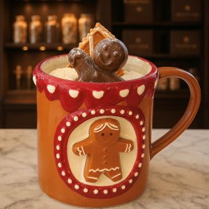 Bougie A MUG NOEL SABLE