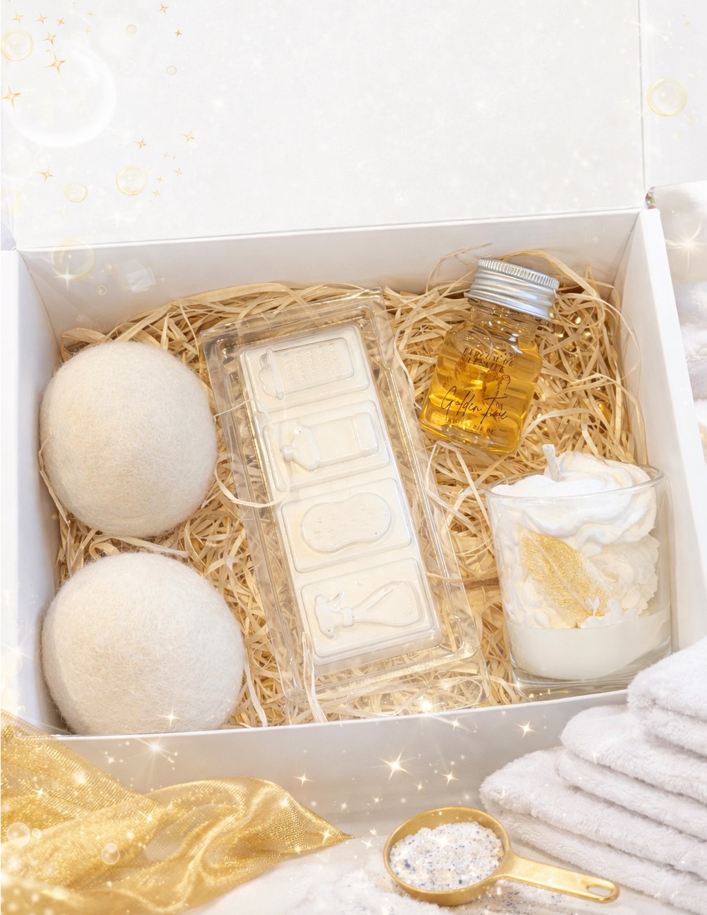 coffret linge de maison savonnerie de bormes