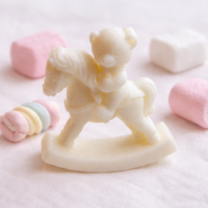 Fondant CHEVAL A BASCULE BRIOCHE GUIMAUVE