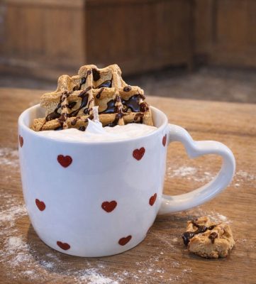 Bougie tasse GAUFRE MIEL