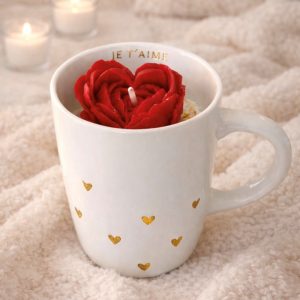 Bougie TASSE ROSE CARMEN