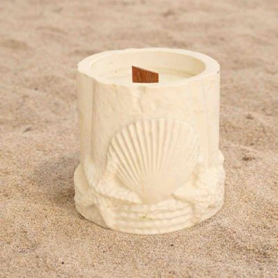 Bougie plâtre JOUR DE PLAGE 110g