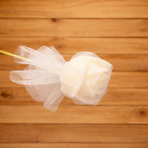 Bouton de cire FLEUR DE COTON