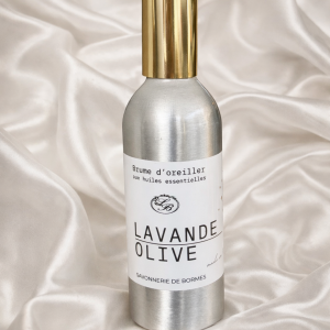 Brume d'oreiller aux huiles essentielles 100 ml LAVANDE OLIVE