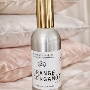 Brume d'oreiller aux huiles essentielles 100 ml ORANGE BERGAMOTTE