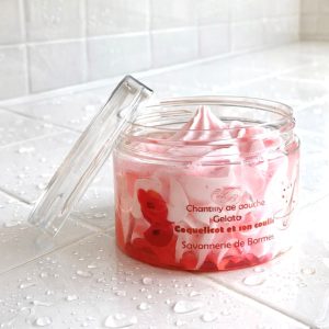 GELATO Chantilly de douche et bain coulis Coquelicot 100g