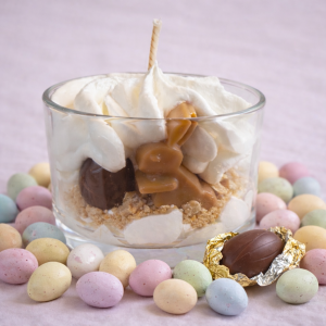 Bougie PÄQUES LAPINOUS CARAMEL CHOCOLAT