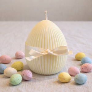 Bougie OEUF DE PAQUES nougatine