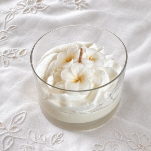 Bougie verrine FLEUR DE FRANGIPANIER 115 g