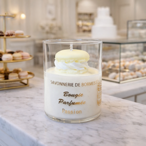 Bougie chantilly macaron PASSION 150g