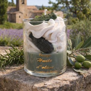 Bougie pâtissière CIGALE OLIVE 160 g