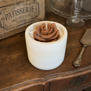 Bougie pot ROSE MADELEINE