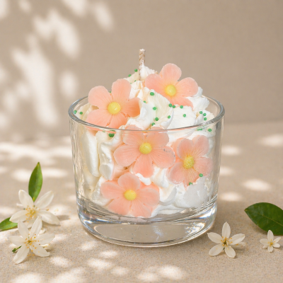 Bougie verrine FLEUR D'ORANGER 115 g