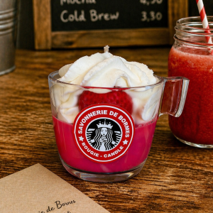 Bougie COFFEE SHOP FRAISE CHANTILLY